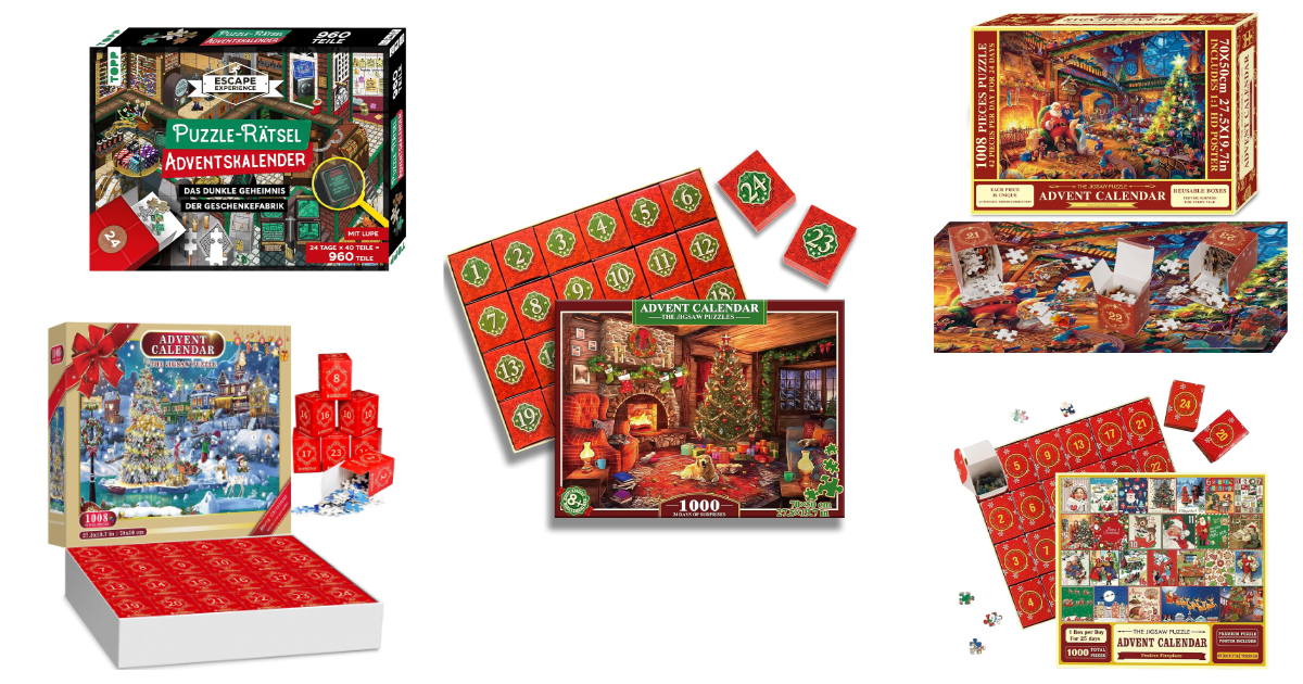 Die besten Puzzle Adventskalender 2025