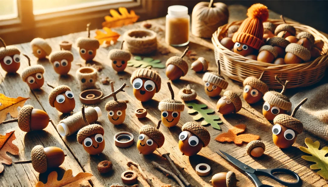 Eichel-Männchen: Kleine Figuren mit großer Wirkung