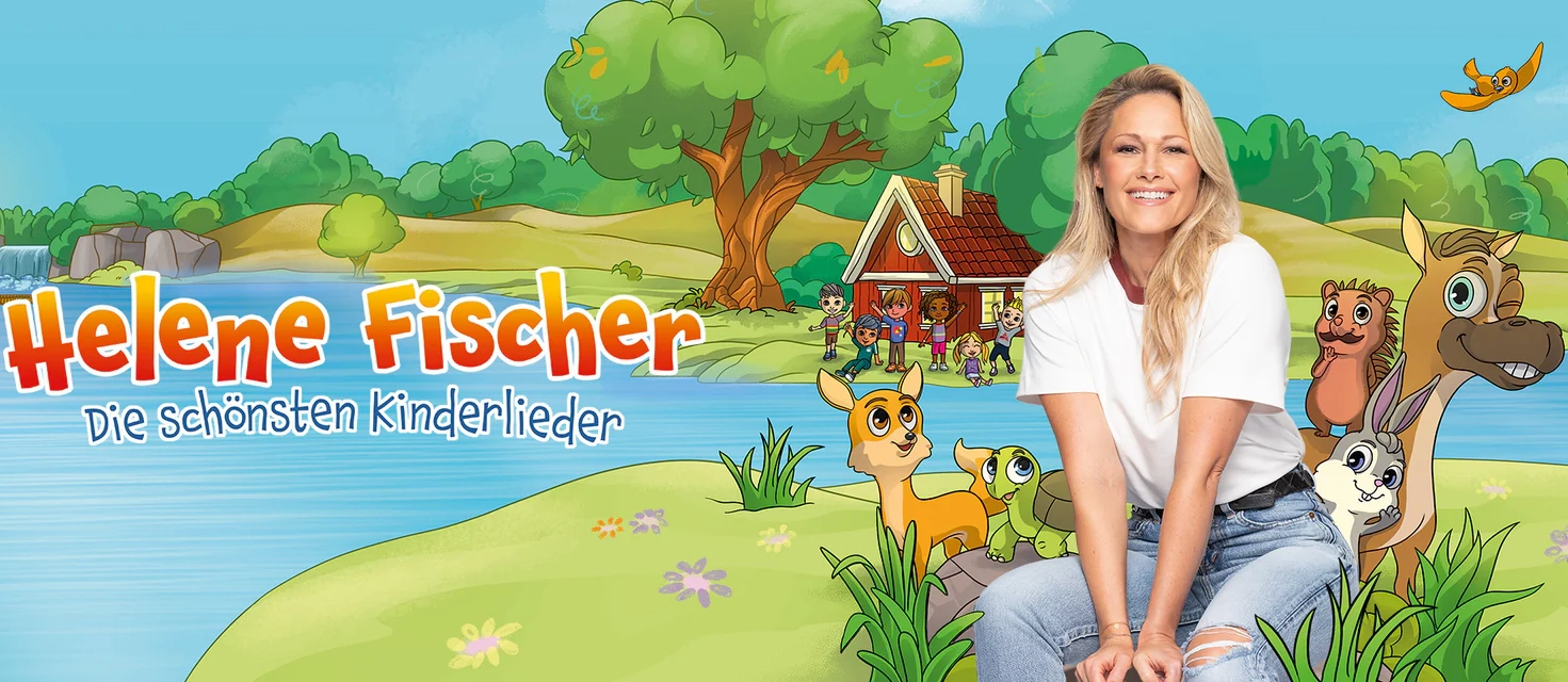 Helene Fischer überrascht mit Kinderlieder-Album „Die schönsten Kinderlieder“ für Klein und Groß