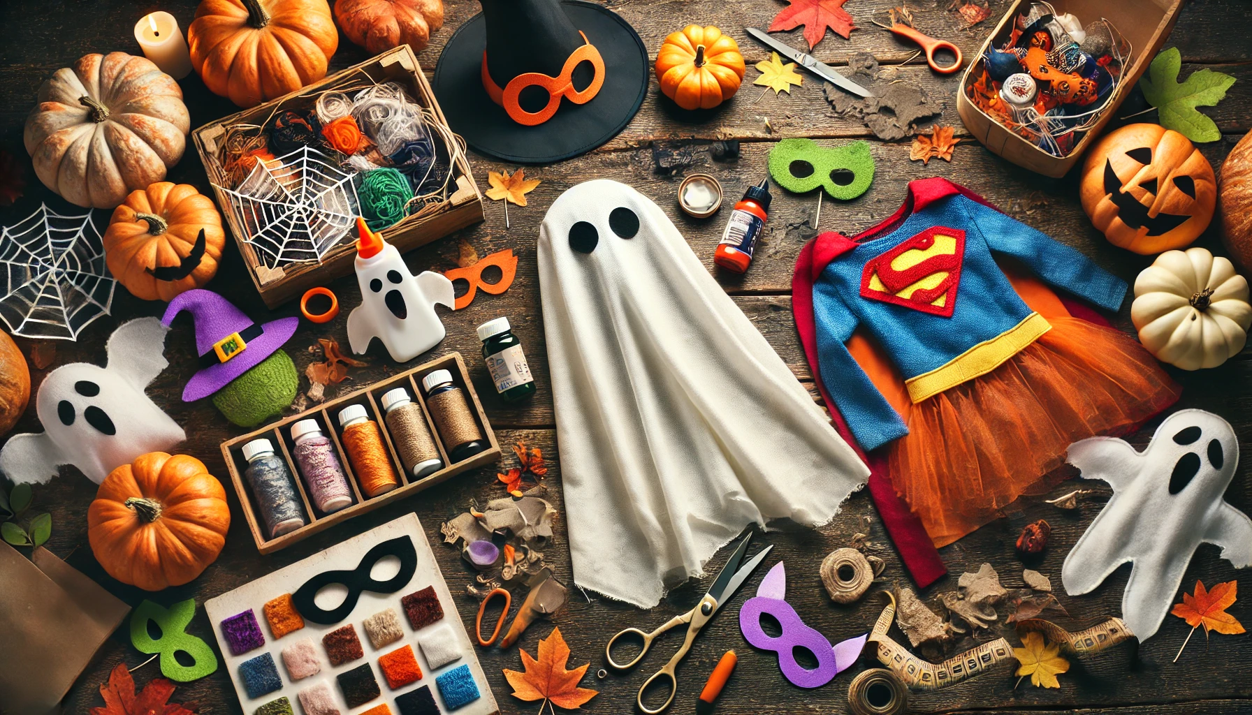 DIY: Kinderfreundliche Halloween-Kostüme selber machen
