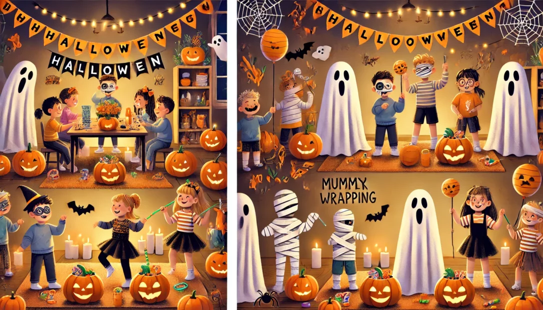 Kreative und kinderfreundliche Halloween-Spiele
