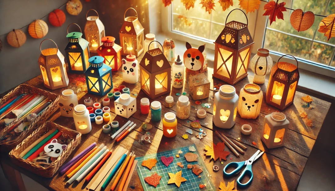 Kreative Laternen für den Sankt-Martins-Umzug Kreative Laternen für den Sankt-Martins-Umzug