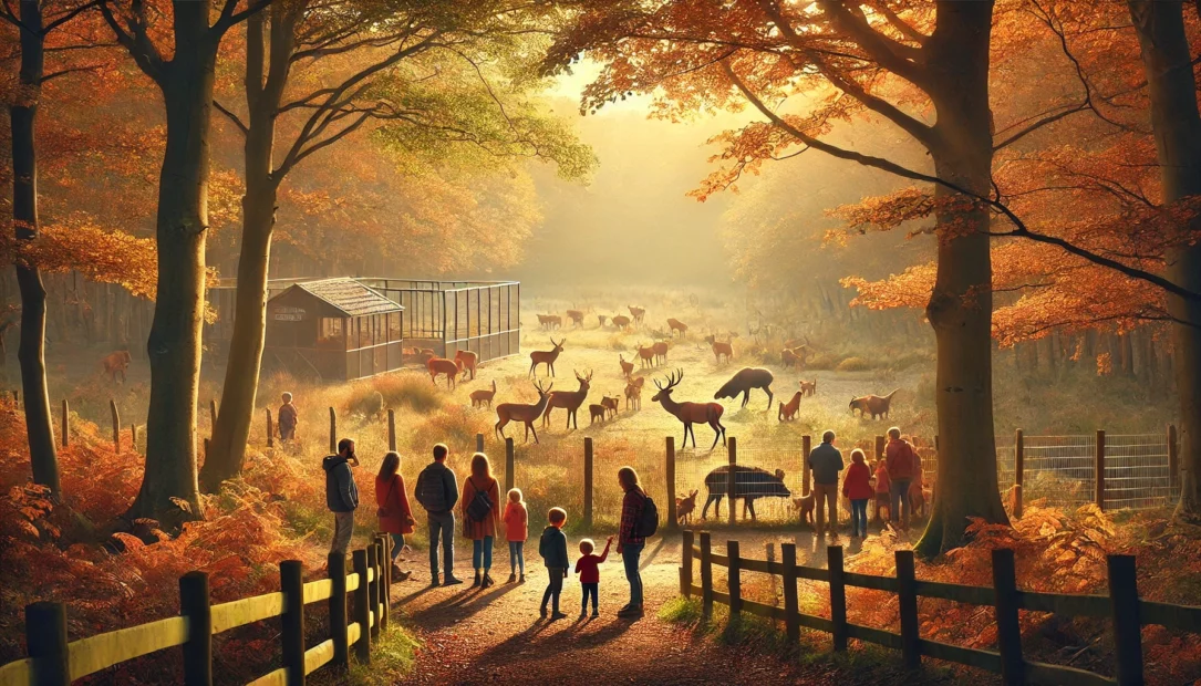 Tierparks und Wildgehege: Herbstliche Tierbeobachtungen