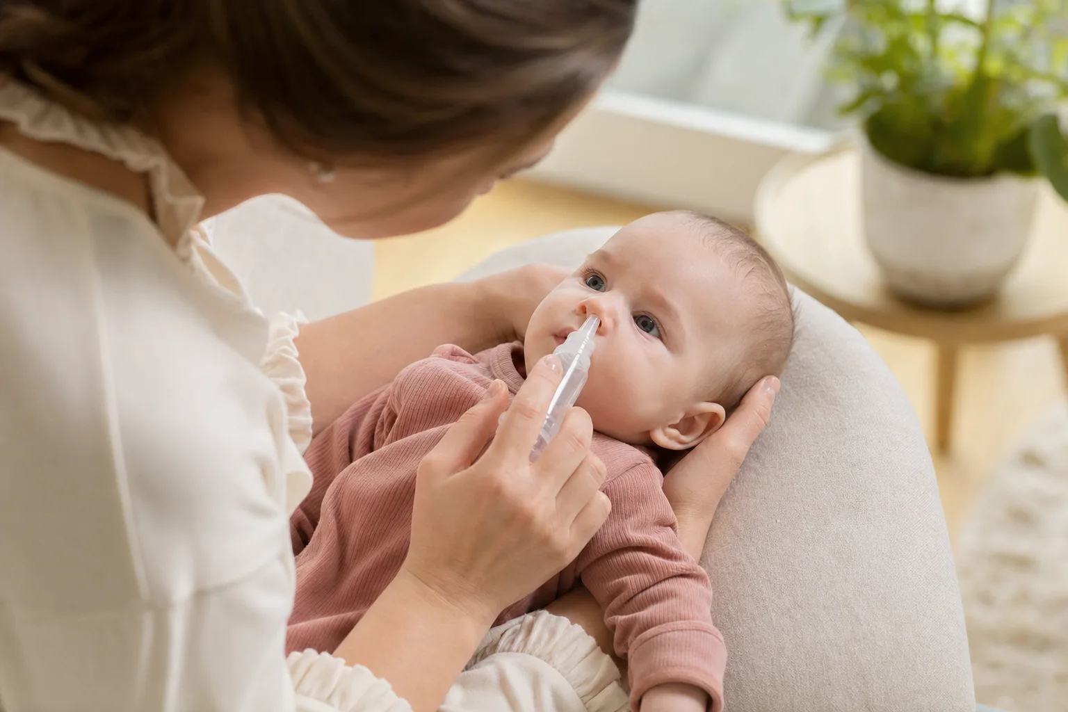 Freie Atemwege erleichtern dem Baby das Atmen