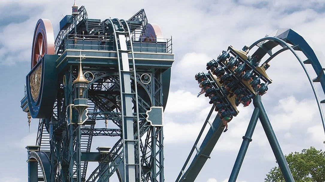 Dive Coaster Baron 1898 im Efteling