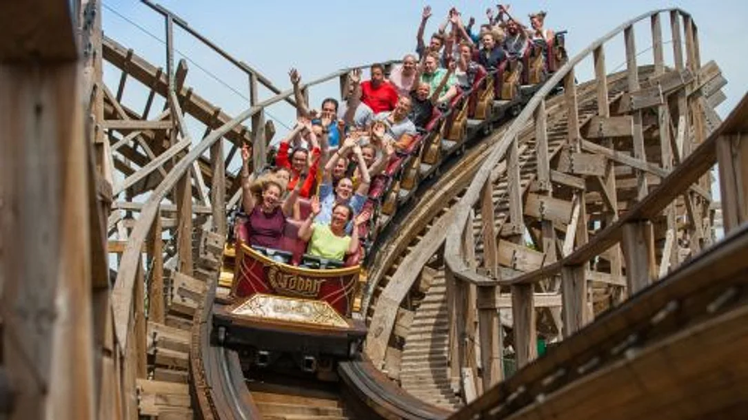 Holzachterbahn Wodan im Europa-Park