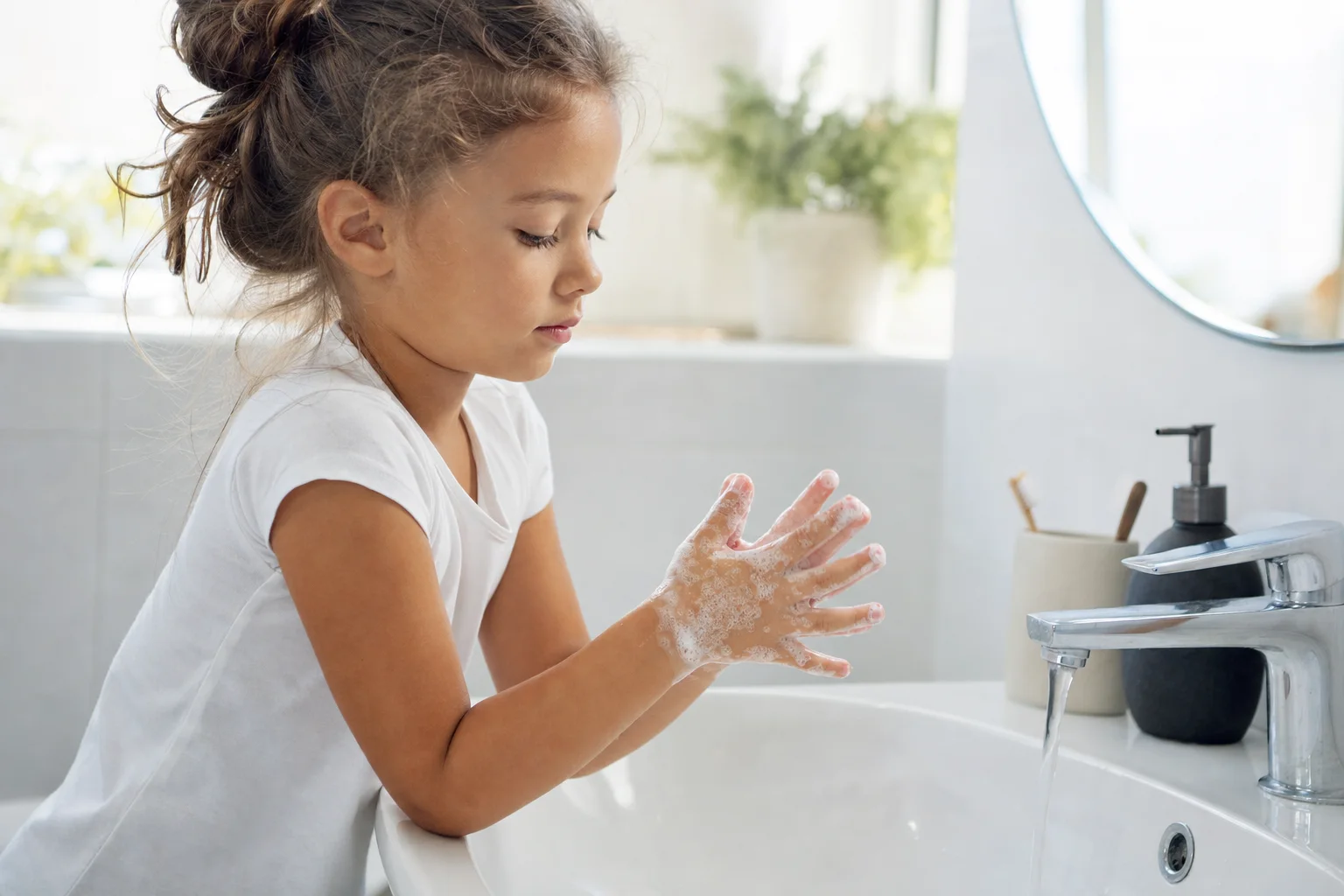Händehygiene schützt vor der Ansteckung mit Lamblien