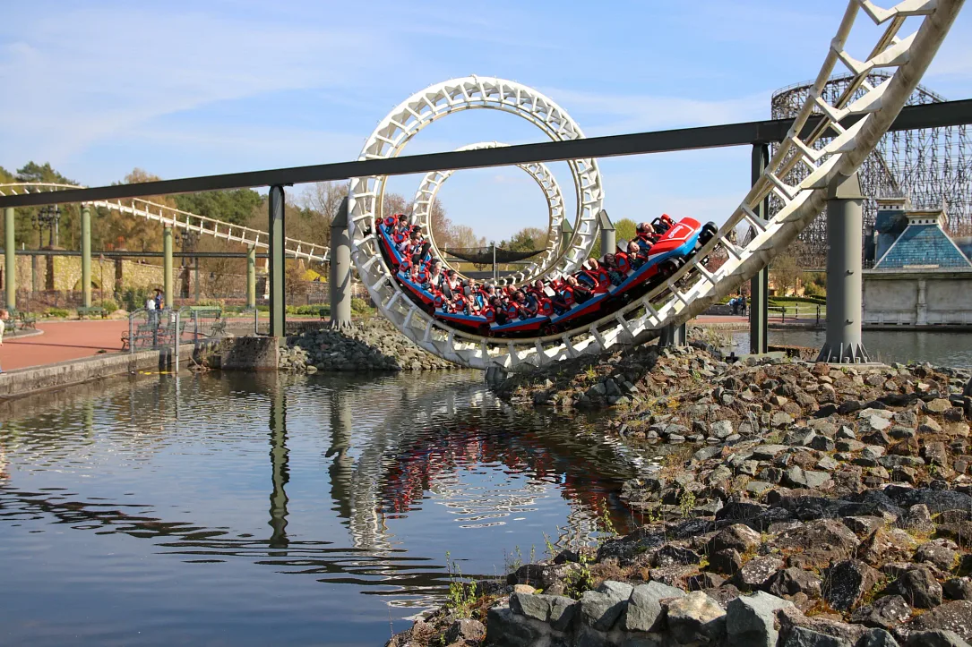 Loopingbahn Big Loop im Heide Park