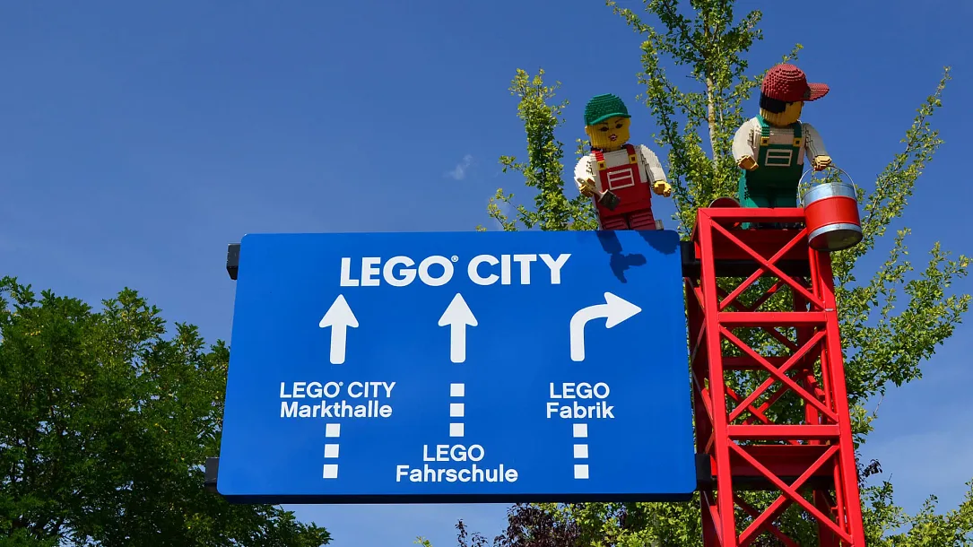 Lego City im Legoland Deutschland