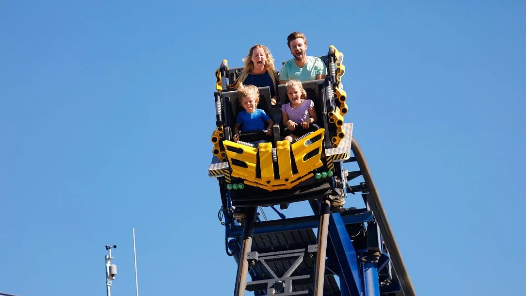 Achterbahn-Bereich Lego X-treme im Legoland
