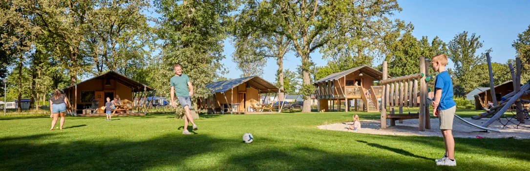 Luxus-Glampingzelt im Recreatiepark de Leistert