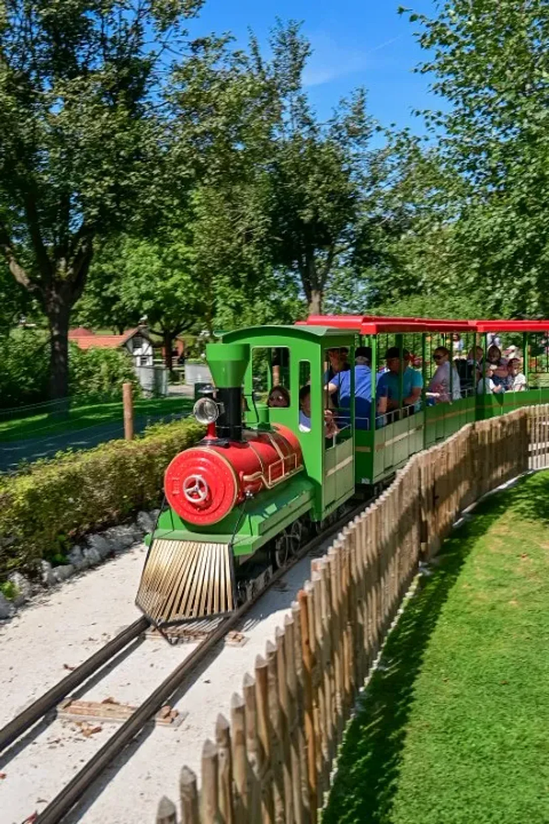 Western-Eisenbahn im Freizeitpark Lochmühle