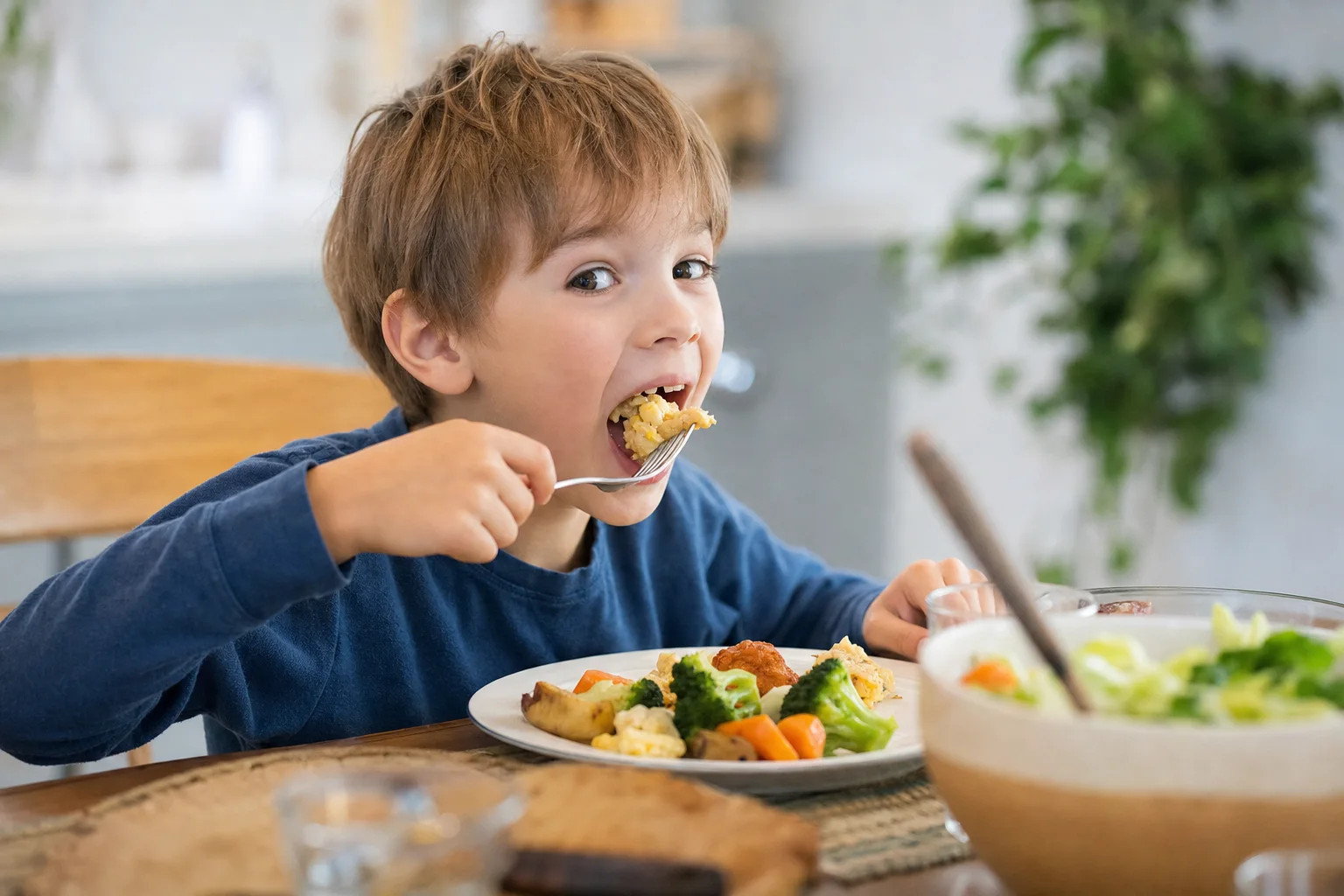 Eine energiereiche Ernährung ist wichtig für die Entwicklung