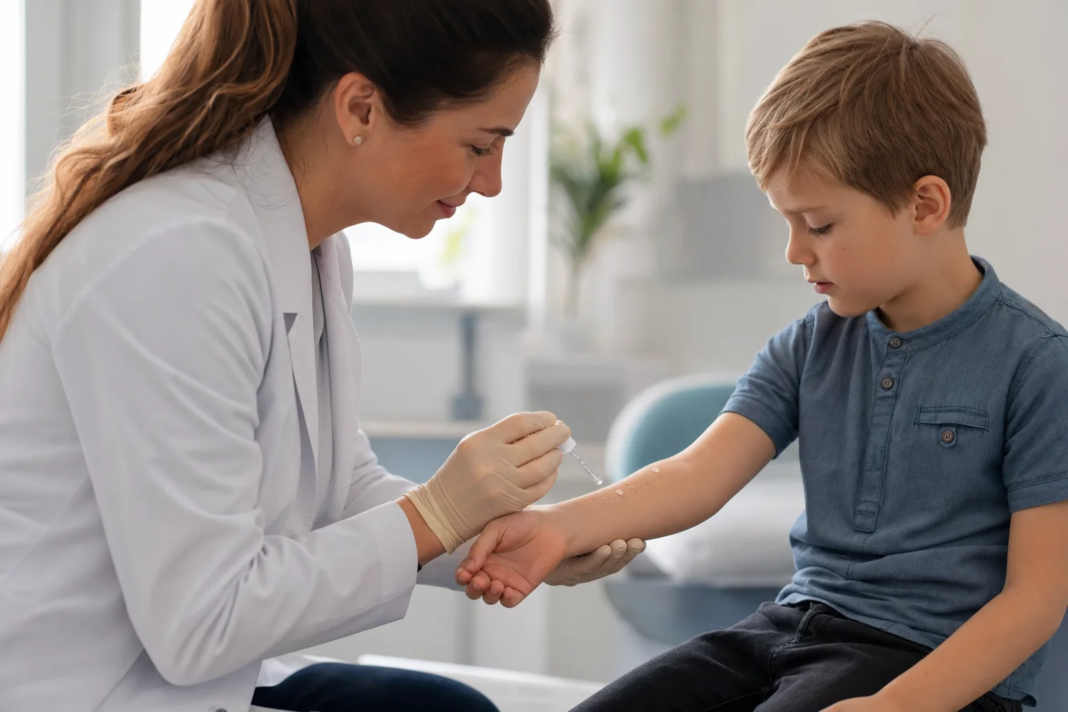 Die Diagnose stellt der Allergologe mit gezielten Tests