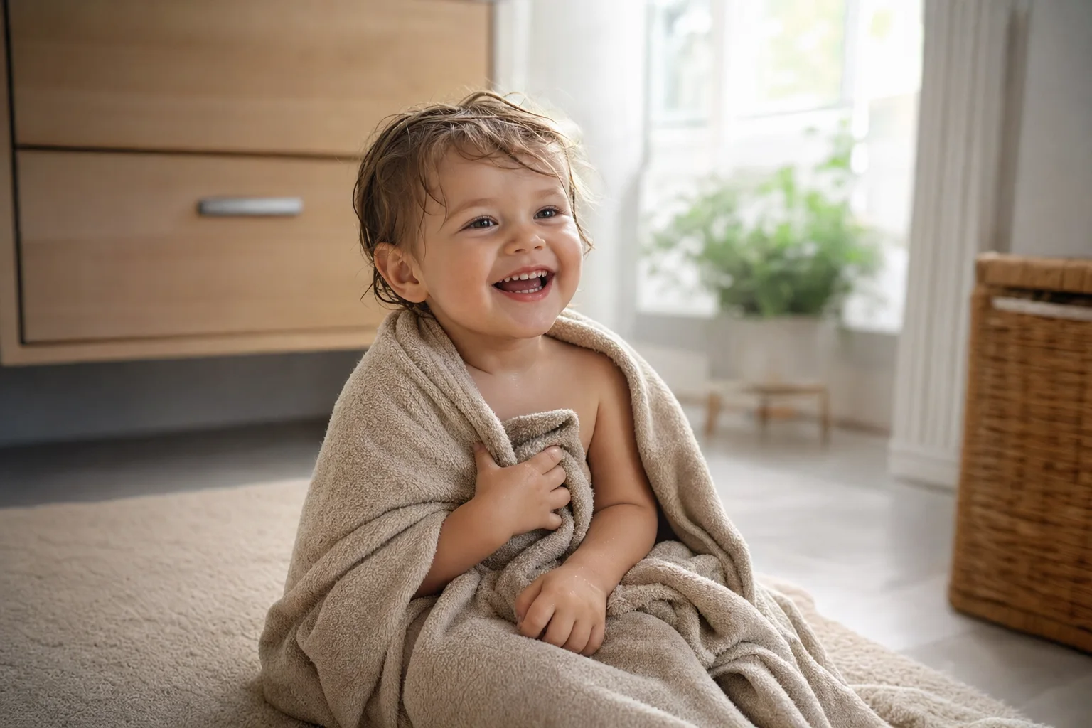 Bei kleinen Jungen ist eine verengte Vorhaut meist völlig normal