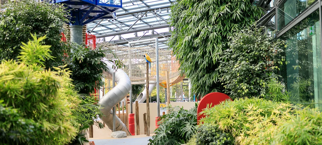 Indoor-Klettergarten im Playmobil-FunPark