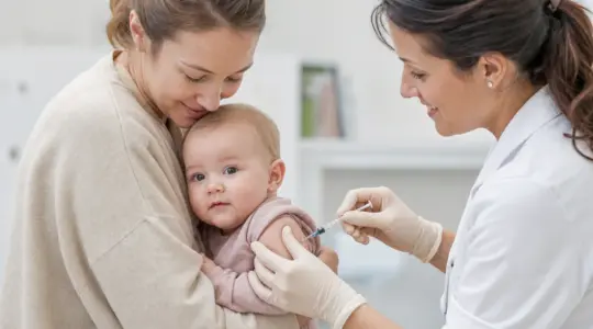 Die Polio-Impfung schützt zuverlässig vor Kinderlähmung