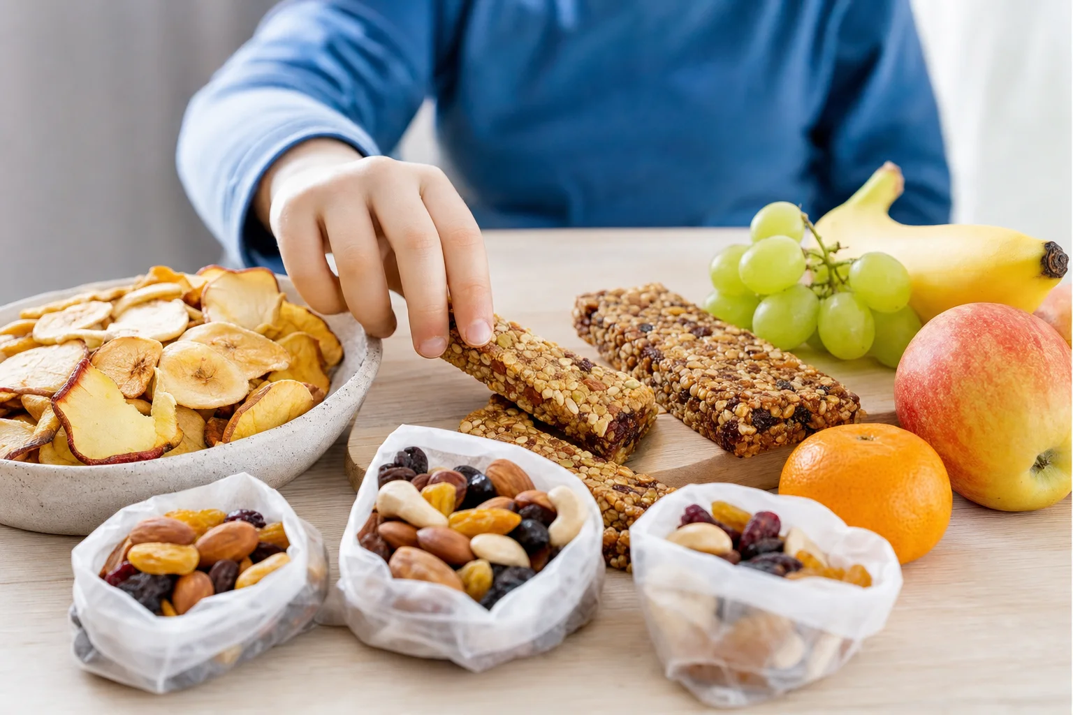 Gesunde Snacks als Alternative zu Süßigkeiten