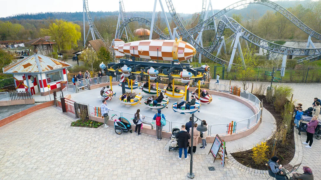 Neue Familienattraktion Luftikus in Tripsdrill